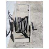 Plastic Garden Hose Reel with Hose and Hand Crank