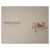 2 Wall Shelves & Decor