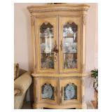 Samuel Lawrence Lighted Display Cabinet with Glass