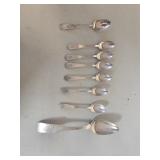 Sterling Silver Spoons by J.S. Co.