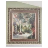 ï¿½The Palm Houseï¿½ Print by Carl Blechen in Ornate F