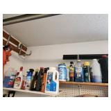 Household and Automotive Cleaning Products on Shel