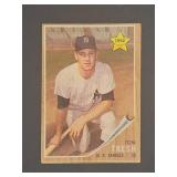 1962 Topps Tom Tresh Rookie Baseball Card #31