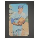 1969 Topps Claude Osteen Baseball Card #315