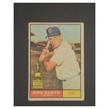 1961 Topps Ron Santo Rookie Baseball Card No. 35