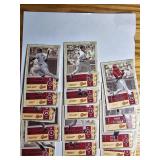 2005 Fleer Authentix Baseball Card Collection Feat