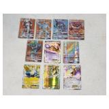 11 Pokemon GX and EX Foil Trading Cards