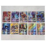 10 Full-Art GX Pokémon Trading Cards