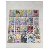 20 Pokémon GX and EX Holographic Cards
