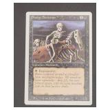 Magic: The Gathering Drudge Skeletons Card with Bl
