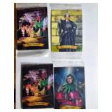 Four Harry Potter-Themed Trading Cards Featuring W