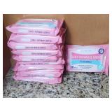 9 Packs of Daily Intimate Wipes, 36 Wipes per Pack