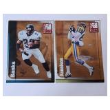 Two 1996 Donruss Elite NFL Trading Cards  Tavian