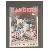 1987 Topps Mitch Williams Baseball Card #425, Texa