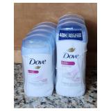 Pack of 6 Dove Powder Antiperspirant Deodorant Sti