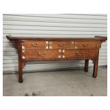 Bernhardt Asian Chinoiserie Alter Table Console