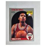 1990 NBA HOOPS Stacey King Rookie Basketball Card