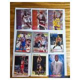NBA Basketball Trading Cards Featuring Various Pla