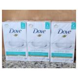 Dove Sensitive Skin Hypoallergenic Beauty Bar 6-Pa