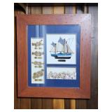 Framed Nautical Shadow Box Display