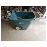 Plastic Garden Dump Cart with Two Wheels
