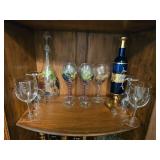 Glassware and Decanter Set