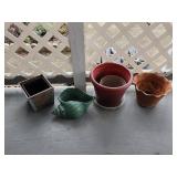 Planters in Various Materials