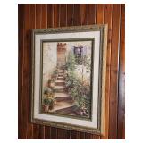 Framed 44ï¿½36 Painting Signed ï¿½Duvallï¿½