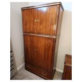 Thomasville Wooden Armoire, 77×39.5×20 Inches