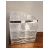 Transparent Acrylic Storage Drawer Unit