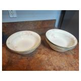 5-Piece Mikasa Ivory Bone China Serving Bowls