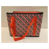 Geometric Insulated Tote Bag with Handles