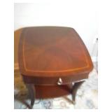 Bogart Two-Tier Wooden Side Table