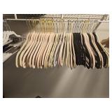 Velvet-Coated Clothes Hangers