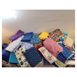 Cotton Fabric Lot with Printed Patterns