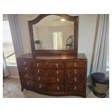 Thomasville 9-Drawer Dresser with Mirror