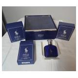 Ralph Lauren Polo Blue Gift Set with Boxes