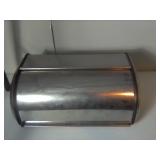 Stainless Steel Roll-Top Bread Box