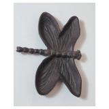 Cast Iron Dragonfly Shaped Tray or Dish