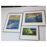 Framed Artwork Signed by Artist John Moore