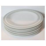 6 Emeril Stoneware Dinner Plates