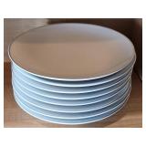 8 Sasaki Obi White Dinner Plates