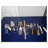 Stainless Steel Kitchen and Serving Utensils