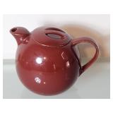 Mikasa GC505 Red Stoneware Teapot