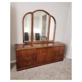 Thomasville Dresser with Tri-Fold Mirror