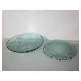 Two Murrero Glass Textured Plates