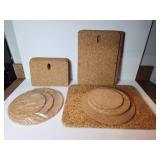 Cork Trivets and Cutting Boards