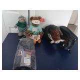 Plush Toys, Bag, and Clothing Item