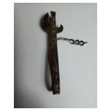 Vintage Can Opener Corkscrew Bottle Opener Tool
