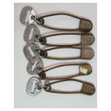 Vintage Security Guard Tags (5)